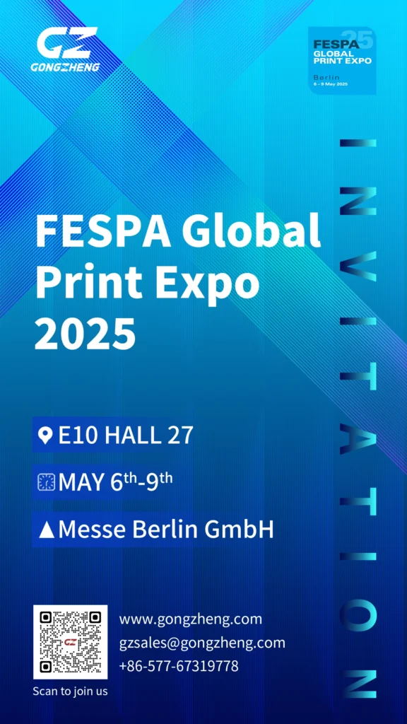 affiche de la FESPA global print Expo à Berlin en mai 2025